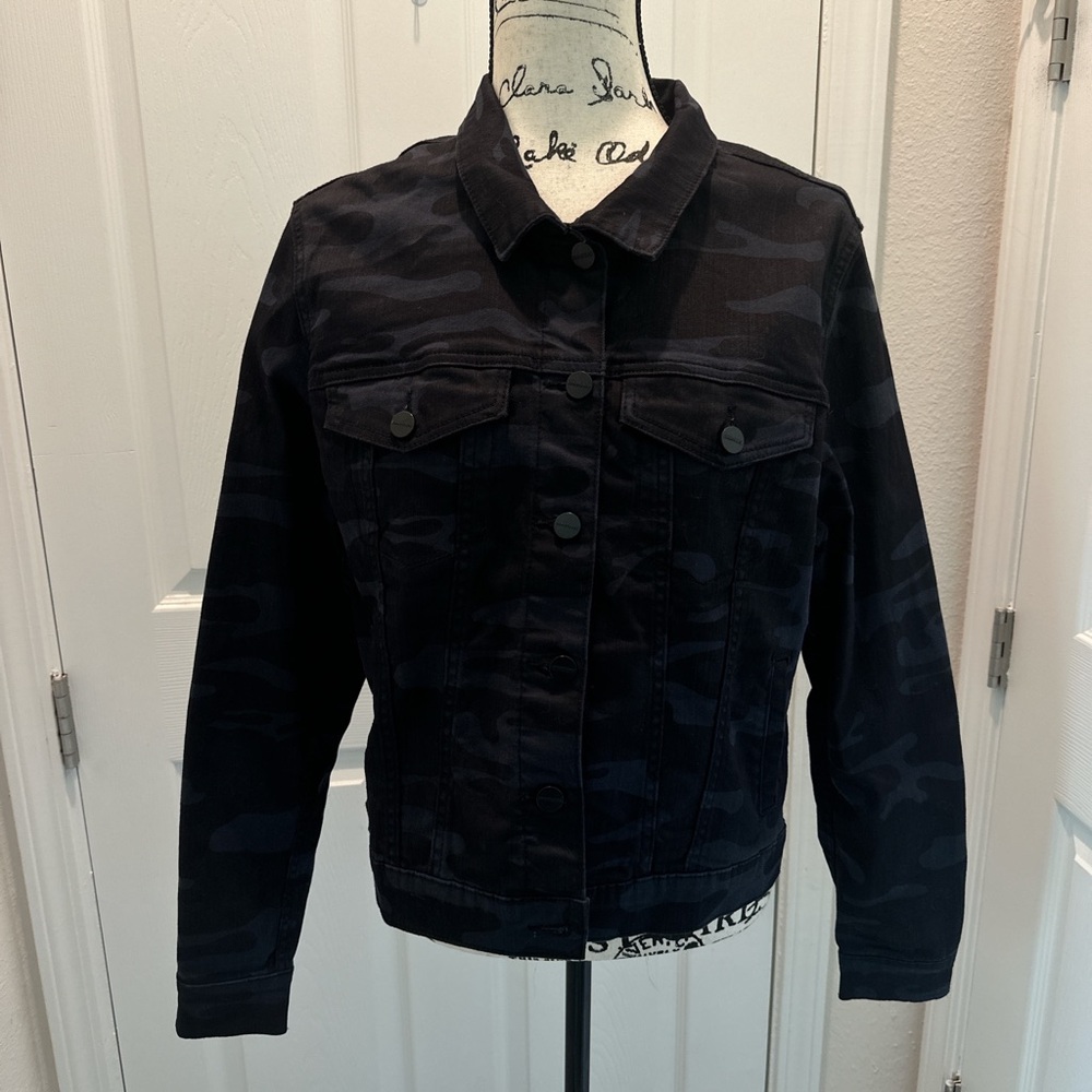 Sanctuary Camo Denim Jacket
